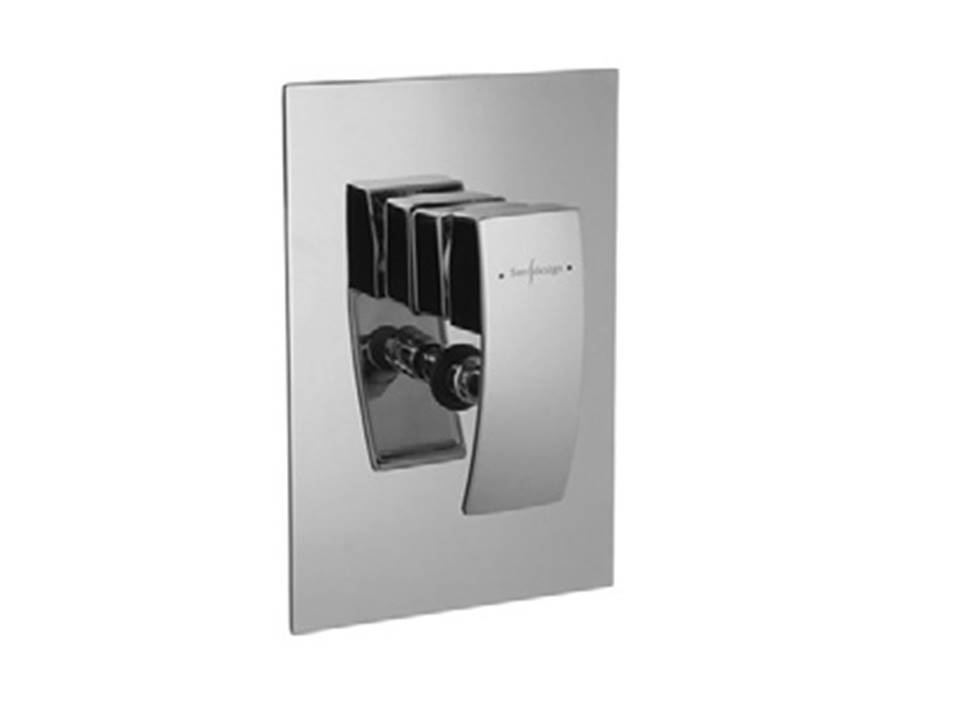 خلاطات سارديزاين جسم خلاط بانيو دفن بالمقبض _ خلاط اسكالا SD3224-CP كروم _ 1 